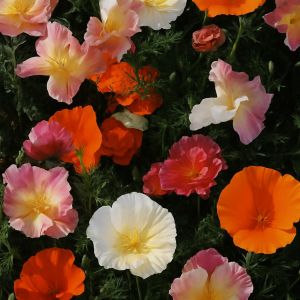 Californian poppy double