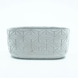 Ovale moderne pot 19 cm