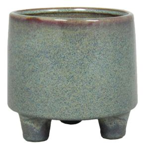 Pot Op Voet Blauw 11 cm