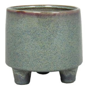 Pot Op Voet Blauw 14 cm