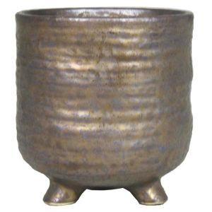 Pot Op Voet Togo Brons 16 cm