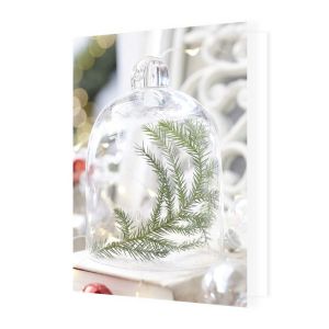 Carte coeur de noël
