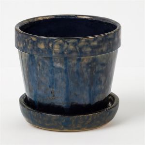 Bronzen pot met schotel Ø 12 cm Studio Studio