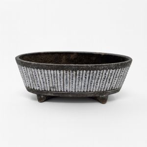 Dalmar Long Oval Anthracite Studio White